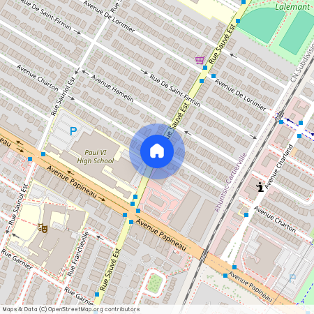9675 Av. Papineau, Ahuntsic-Cartierville, Ahuntsic-Cartierville, Ile de Montréal, H2B 1A1