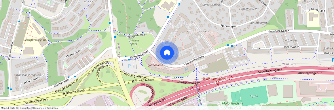 Slättgårdsvägen, Hägersten