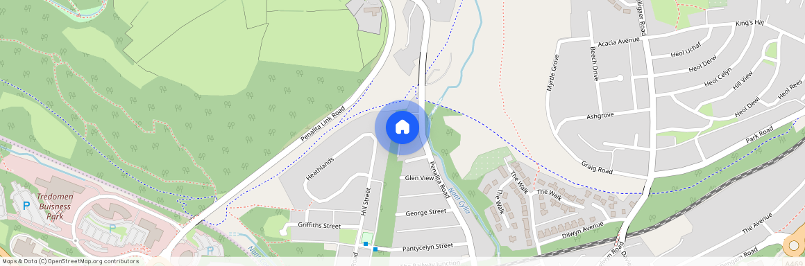 Cylla Sidings, Ystrad Mynach CF82