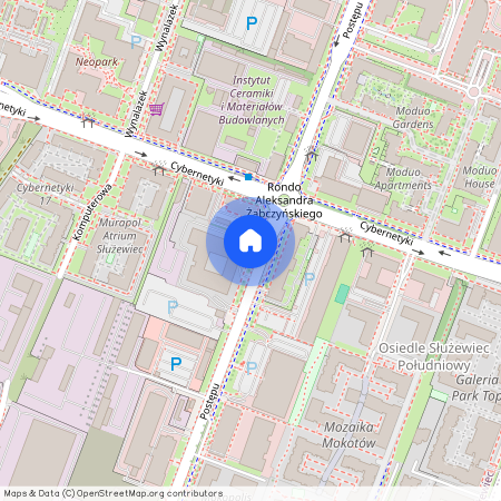 ul. Postępu, Służewiec, Mokotów, Warszawa, mazowieckie