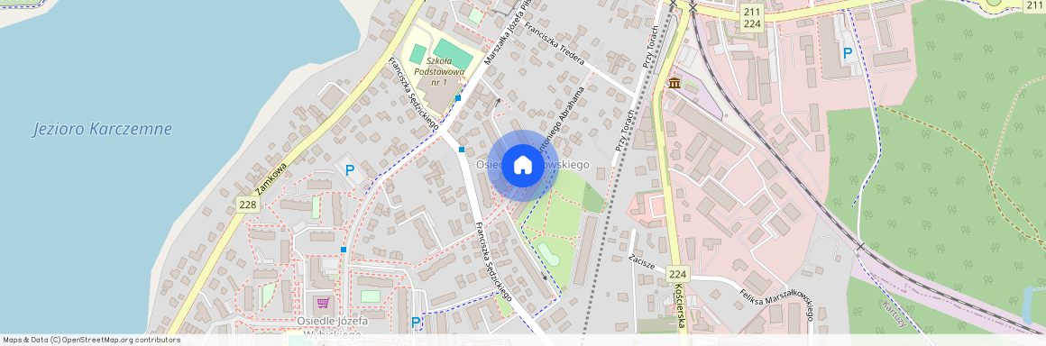 os. Hieronima Derdowskiego, Kartuzy, Kartuzy, kartuski, pomorskie