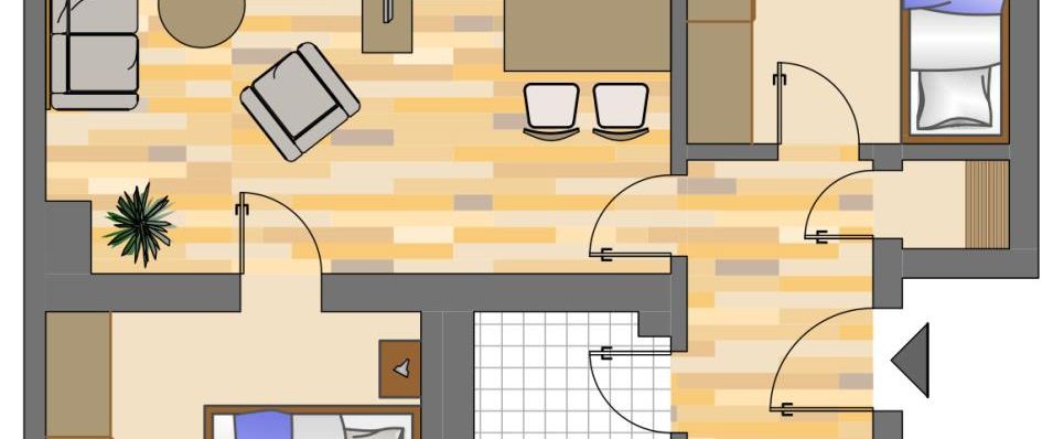 Demnächst frei! 3-Zimmer-Wohnung in Gladbeck Brauck - Foto 1