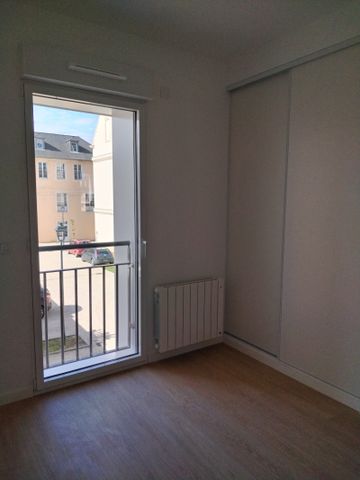 Beau F3, neuf, rue de Bretagne, comprenant une entrée, un séjour avec cuisine équipée, une terrasse, 2 chambre - Photo 5