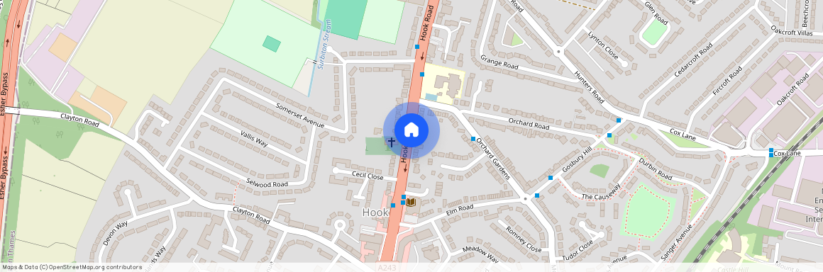 KT9 1EH, Chessington