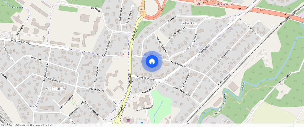 Sandfallet, Kristinehamn, Värmland, Fernebogatan 19 A