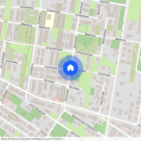 ul. Akacjowa, Marki, wołomiński, mazowieckie