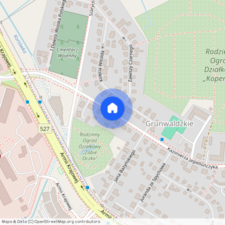 ul. Kazimierza Jagiellończyka, Osiedle Grunwaldzkie, Olsztyn, warmińsko-mazurskie