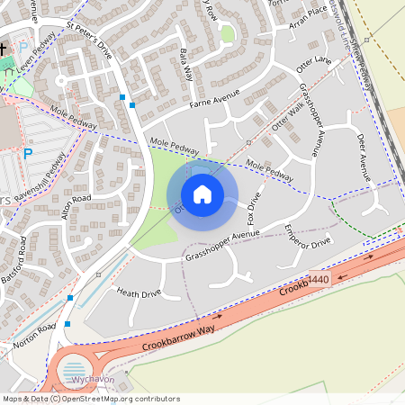 Badger Gardens, Worcester, WR5