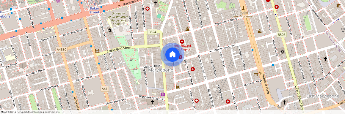 Weymouth Street, Maylebone, W1G, London