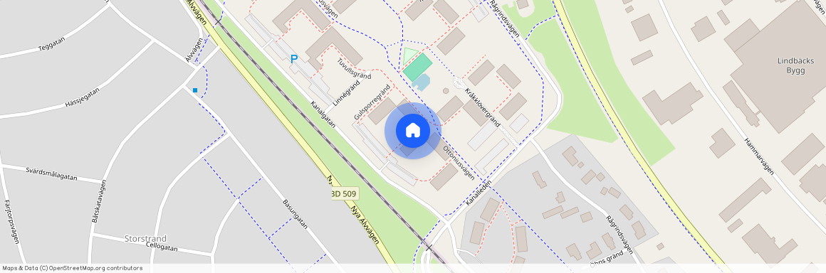 Linnéparken, ÖJEBYN, Piteå, Norrbotten, Gulsporregränd 6 A