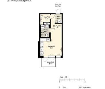 Magistratsvägen 14 H, Norra Fäladen - Photo 1