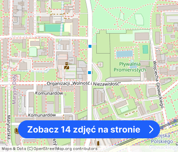 Przestronne 2 pokoje z osobną kuchnią, Westerplatte 14, Łódź, 36,7 m² - Zdjęcie 1