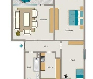 Vier Wände zum Wohlfühlen. - Foto 1