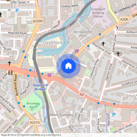 Greenwich High Road Maitland Close SE10