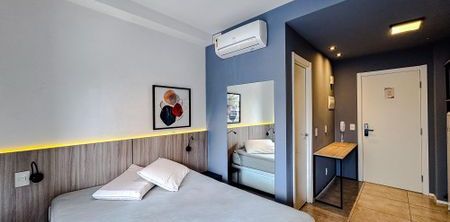 Studio para alugar com 24m², 1 quarto e 1 vaga - Foto 2