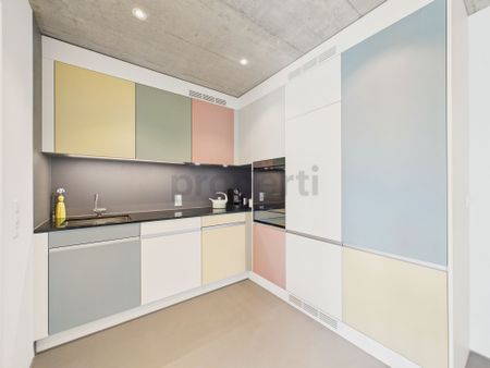 Modern 2.5-room apartment with garden seating in Zurich - Photo 4