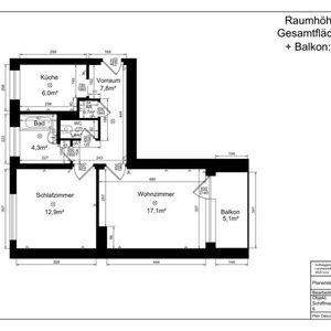 Erstbezug nach Generalsanierung: 2-Zimmer-Wohnung mit Loggia und Lift in Linz/Oed! - Photo 2