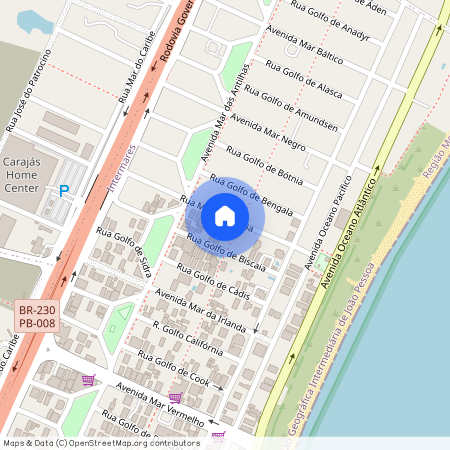 Avenida Mar da Sibéria, 213, Intermares, Cabedelo, Paraíba, 58102071