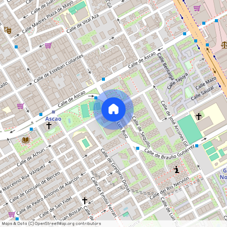 Calle de Luis Ruiz, Madrid, Community of Madrid 28017