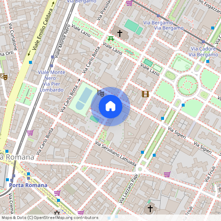 Via Giorgio Vasari, Milan, Lombardy 20135