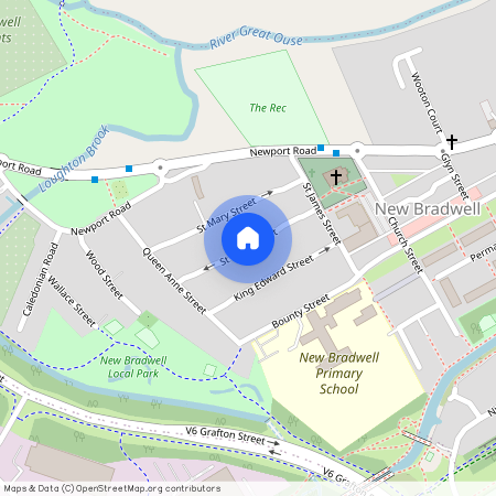 St. Giles Street, New Bradwell MK13