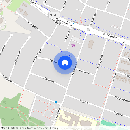Bokgatan, Gullbrandstorp