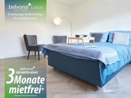 SOFORT FREI! 3 Monate mietfrei: Frisch sanierte 2 Zimmer-Marmor-Luxuswohnung im Max Planck Quartier! (Wohnungen Duisburg) - Foto 2