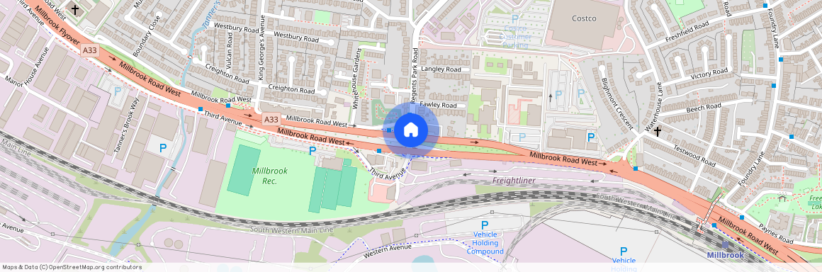 Millbrook Road West, Southampton, Hampshire, SO15