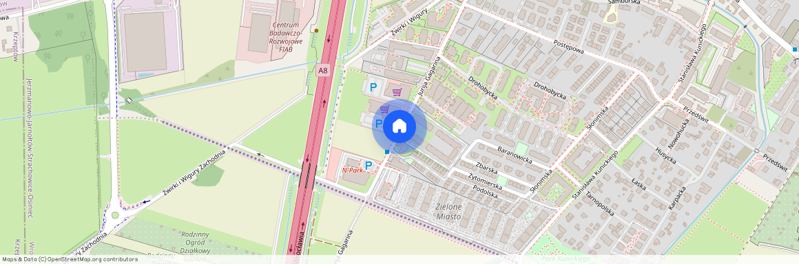 ul. Jurija Gagarina, Muchobór Wielki, Fabryczna, Wrocław, dolnośląskie