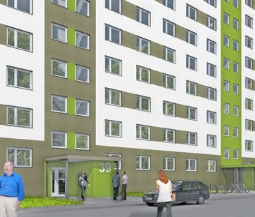 Sonnenbalkon zum ruhigen Innenhof in Seniorenwohnanlage - Foto 1