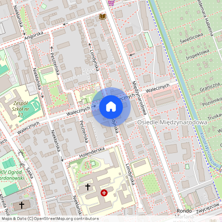 Saska Kępa, Londyńska, Warszawa