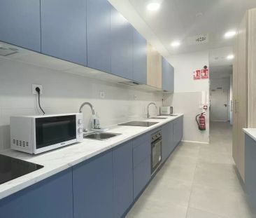 Single room with private bathroom and kitchenette, Salamanca - Foto 2