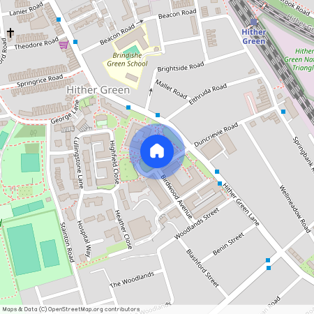 Hither Green Lane, Lewisham, SE13, London