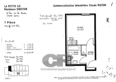 Location Appartement 1 pièce 21m² METZ 57050 - Photo 2