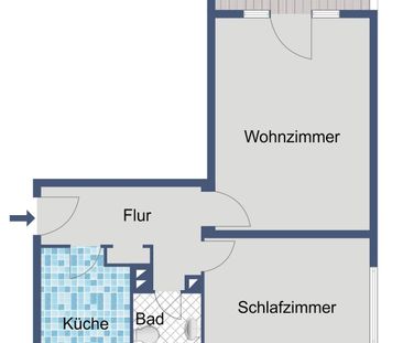 Gemütliche 2-Zimmer-Wohnung sucht Nachmieter! - Photo 4