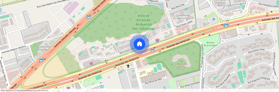 César Lattes, Barra da Tijuca, Rio de Janeiro
