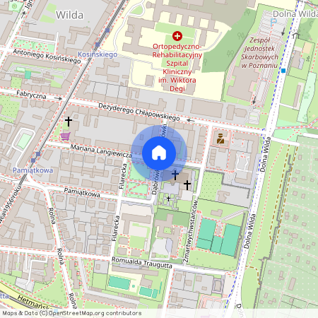 ul. Dąbrówki, Wilda, Wilda, Poznań, wielkopolskie