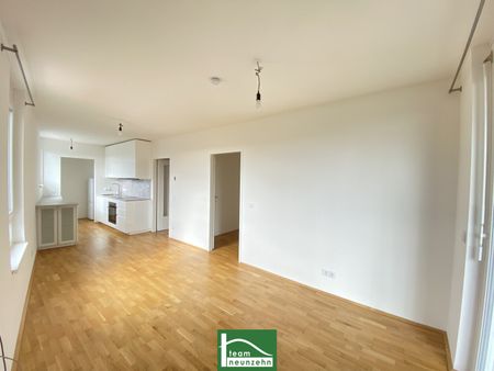 Wohnung & Garagenplatz – Moderne Wohnung mit Weitblick-Balkon und Einbauküche nahe Bahnhof Penzing, Straßenbahn 49 und 52 sowie U4 Braunschweiggasse! - Foto 3