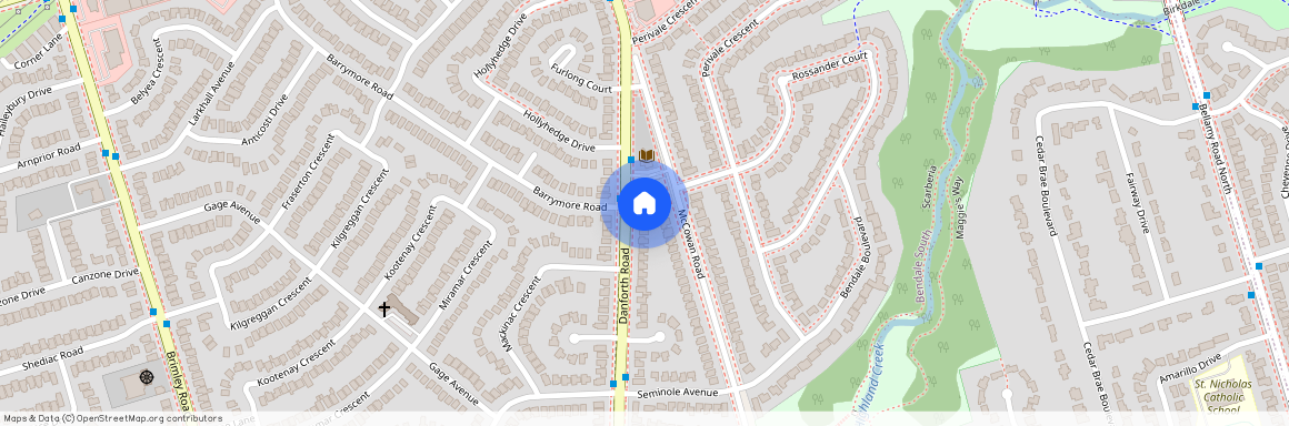 1501 Danforth Road Unit# Main, Toronto