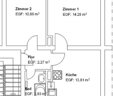 2 ZKB am Philippinenhof! - Photo 2