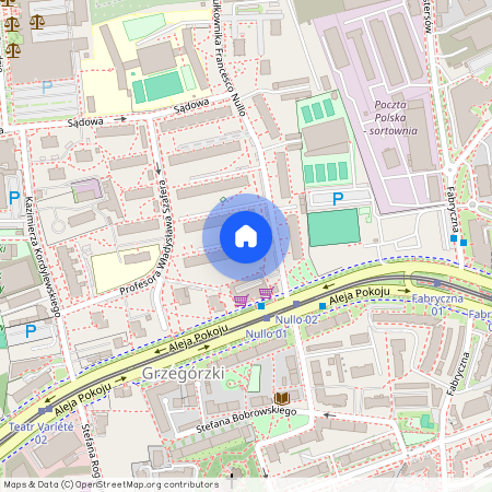 Grzegórzki, płk. Francesco Nullo, Kraków