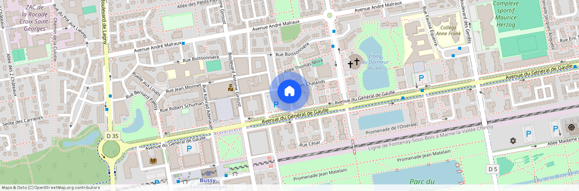 77600, Bussy-Saint-Georges