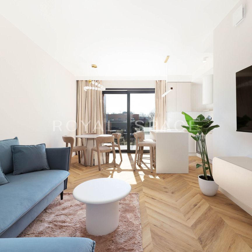 Nowoczesny apartament z balkonem | GVD Wybickiego - Фото 1