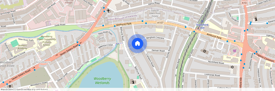 Stoke Newington, Stoke Newington, Manor House, Stamford Hill, N16