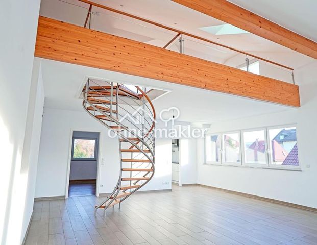 LUXUSDOMIZIL: Galeriewhg, gr. Dachterrrasse, Alleinlage, 4 Zi Whg, ruhig, Tram, U Bahn, Energiest A+ - Foto 1