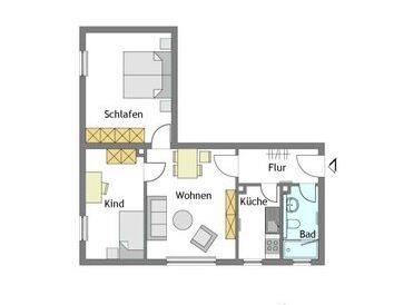 modernisierte 3-Zimmer-Wohnung in Mülheim-Winkhausen - Photo 1