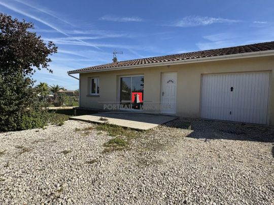 Maison mitoyenne 1 côté à louer, 3 pièces - Cavignac 33620 - Photo 1