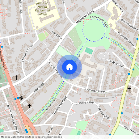 Elm Walk Place, Cranmer Street, Nottingham, NG3 4HQ, NG3 4HQ, Nottingham