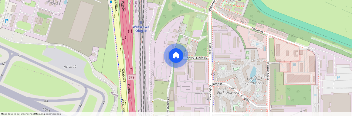 ul. Nowy Służewiec, Wyczółki, Ursynów, Warszawa, mazowieckie