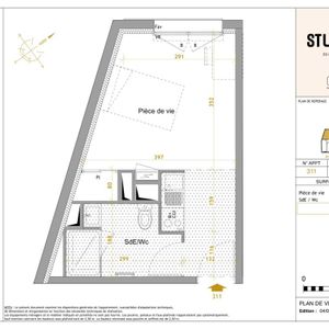 Location Appartement 1 pièce Meublé 22m² NANTES 44300 - Photo 3
